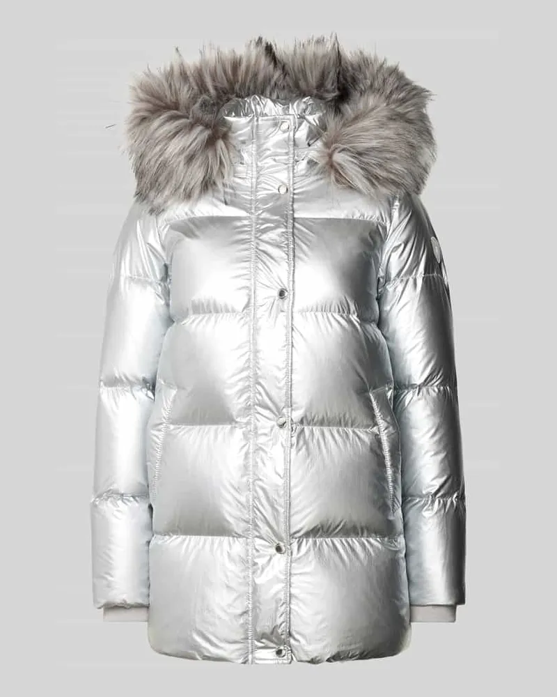 Rock'n Blue Steppjacke mit Stehkragen Modell 'ADA Silber