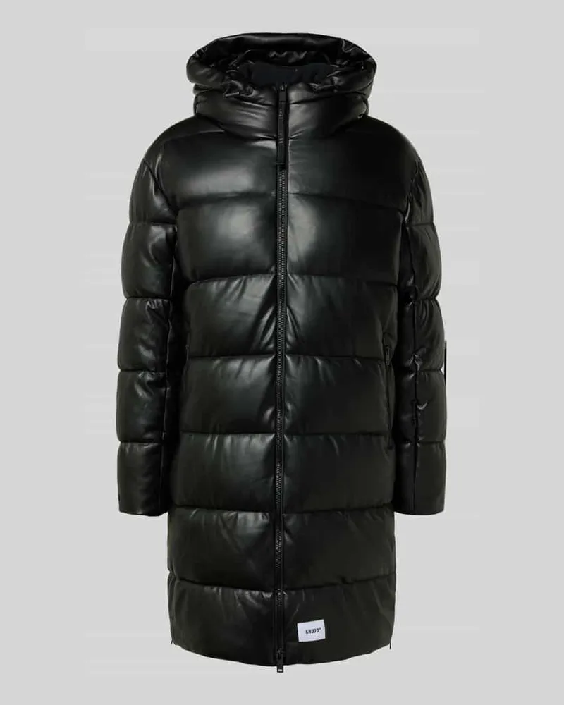 khujo Steppjacke in Überlänge Modell 'EMMET Black