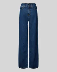 Carhartt WIP Straight Fit High Waist Jeans Modell 'Noxon Jeansblau