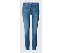 Slim Fit Jeans mit verkürztem Bein Modell 'STYLE.ANA