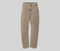 Relaxed Fit Cordhose mit Eingrifftaschen Modell 'BARREL CORDUROY
