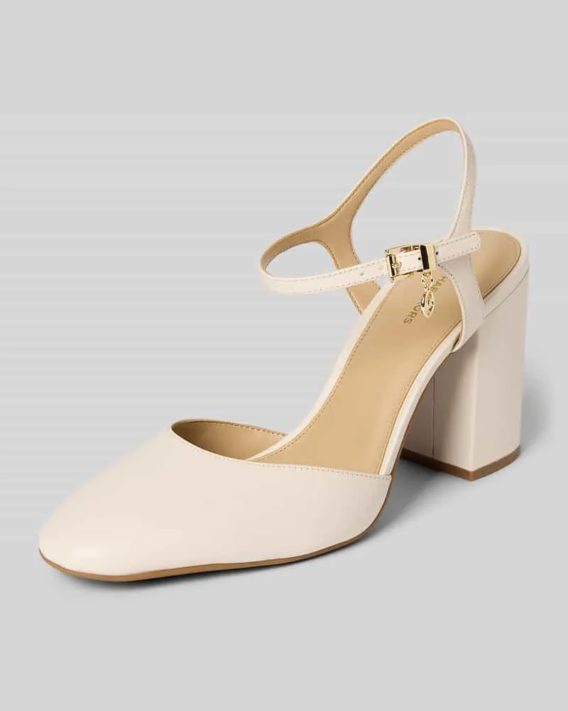 Michael Kors Pumps aus Leder Modell 'ALEXA FLEX Offwhite