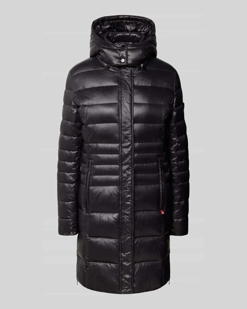 Frieda & Freddies Steppmantel mit Kapuze Modell 'DALIA Black