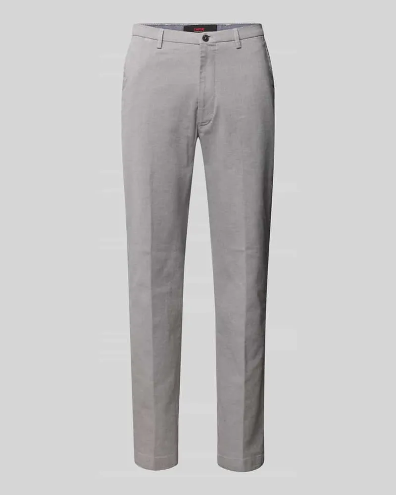 cinque Slim Fit Stoffhose mit Stretch-Anteil Modell 'CiBrody Hellgrau
