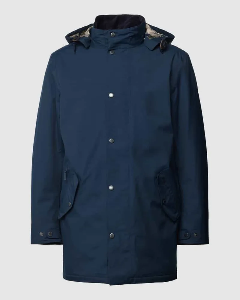 Barbour Jacke mit Pattentaschen Modell 'MAC Marine