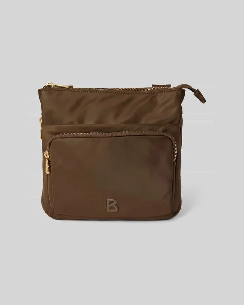 Bogner Rucksack mit Logo-Applikation Modell 'Serena Dunkelbraun