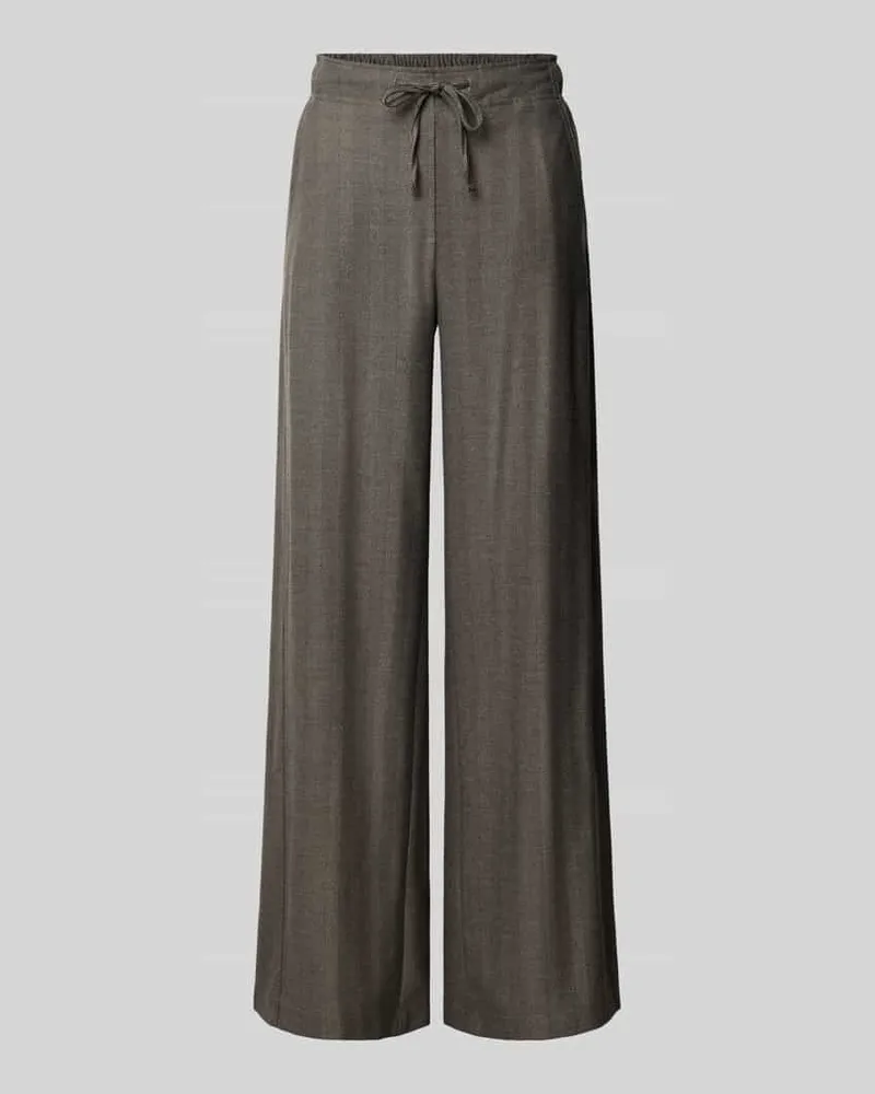 OPUS Regular Fit Hose mit Tunnelzugbund Taupe