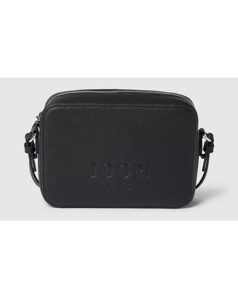 JOOP! Handtasche mit Label-Prägung Modell 'lettera Black