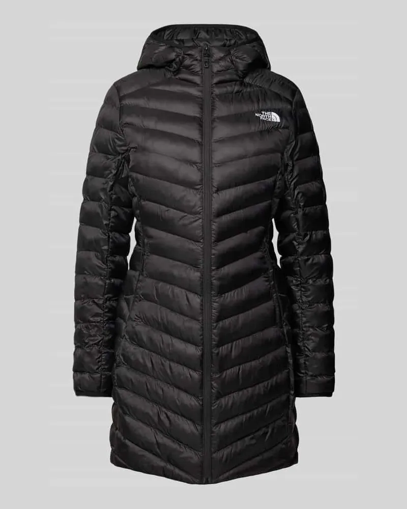 The North Face Steppmantel mit Logo-Stitching Modell 'Huila Black