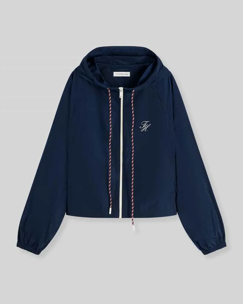 Tommy Hilfiger Regular Fit wasserabweisende Funktionsjacke Marine