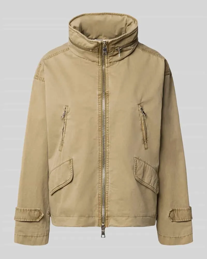 Blonde No. 8 Jacke mit Stehkragen Oliv