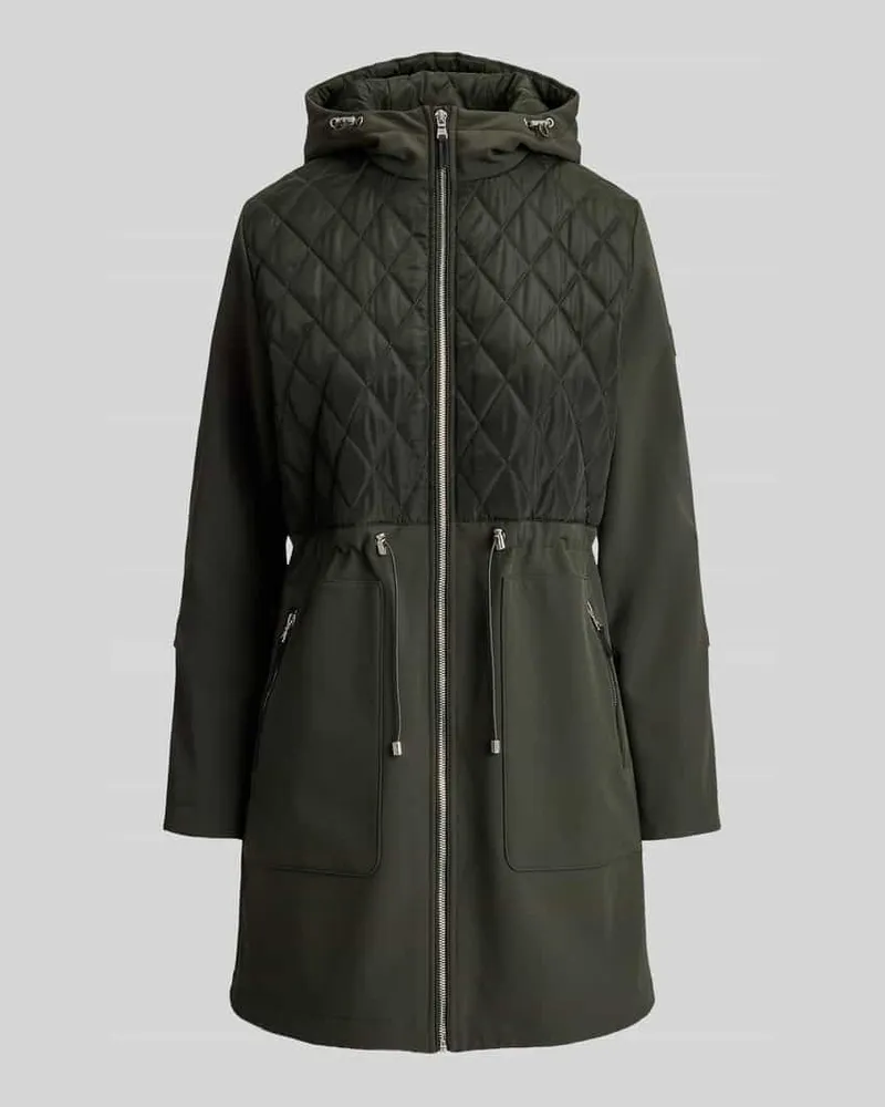 Ralph Lauren Regular Fit Steppmantel mit Tunnelzug Dunkelgruen