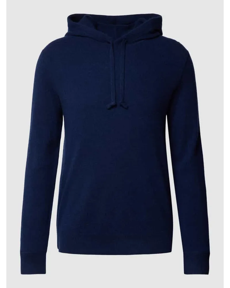 Ralph Lauren Hoodie mit gerippten Abschlüssen Marine