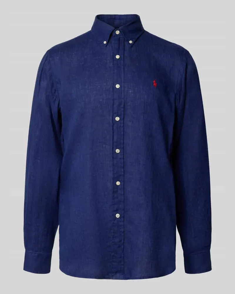 Ralph Lauren Freizeithemd aus reinem Leinen Marine