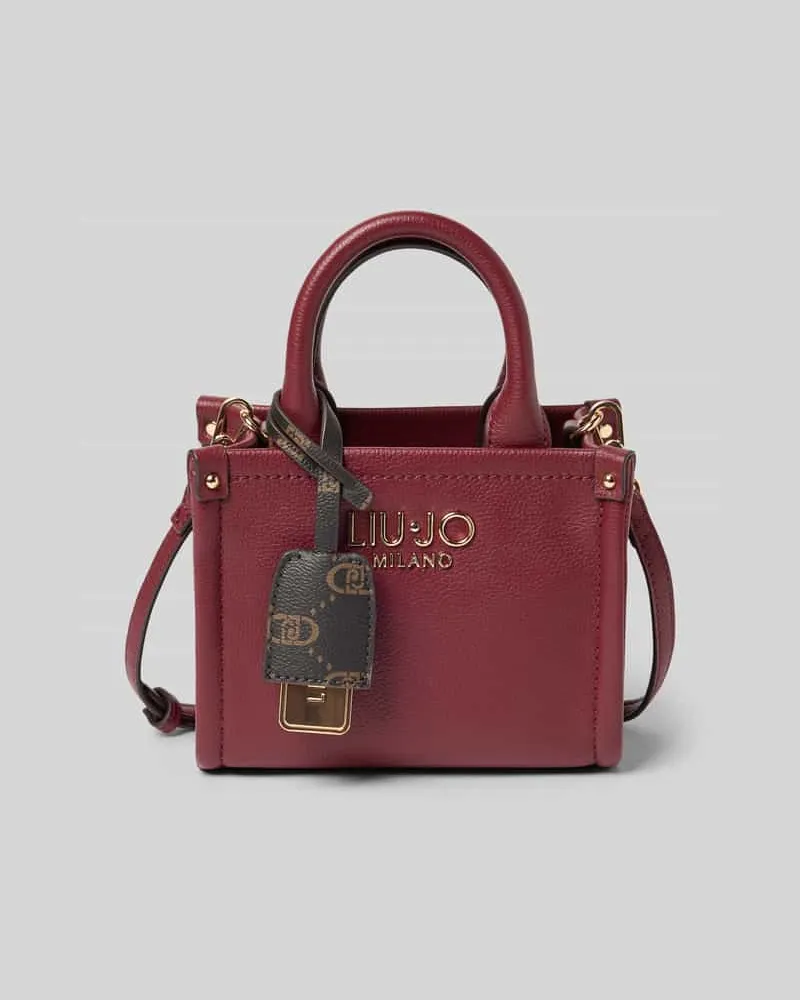Liu Jo Tote Bag in Leder-Optik Bordeaux
