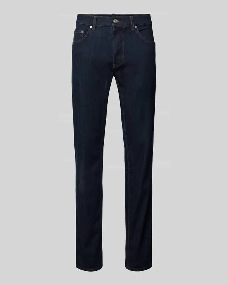Brax Regular Fit Jeans im 5-Pocket-Design Modell 'Cooper Marine