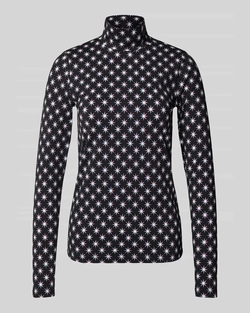 Marc Cain Longsleeve mit Stehkragen Black