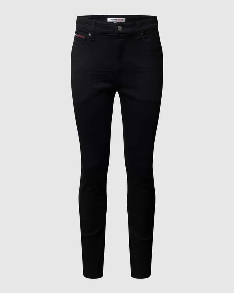 Tommy Hilfiger Skinny Fit Jeans mit Stretch-Anteil Modell 'Simon Black