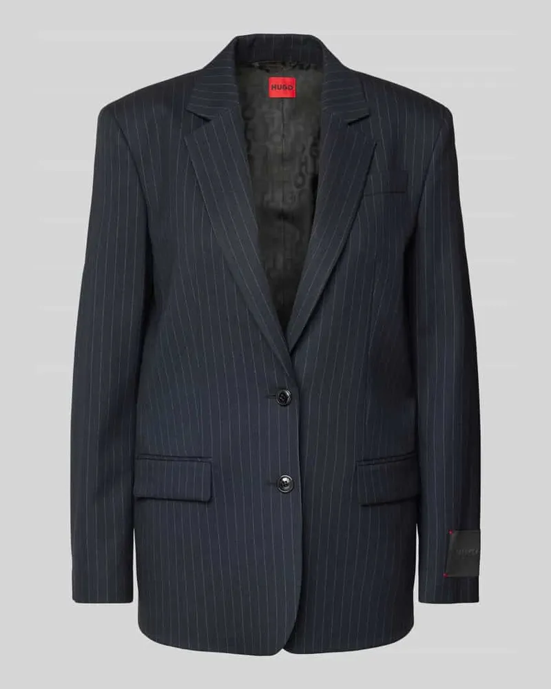 HUGO BOSS Blazer mit Pattentaschen Modell 'Anatali Marine