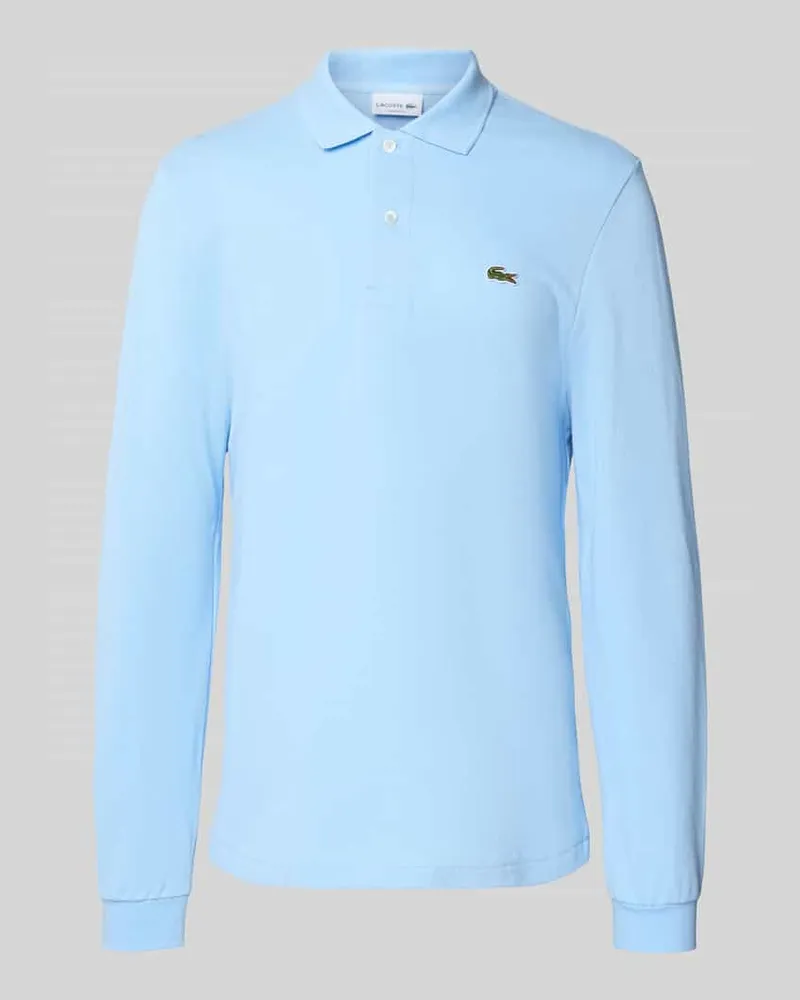 Lacoste Regular Fit Poloshirt aus reiner Baumwolle Hellblau