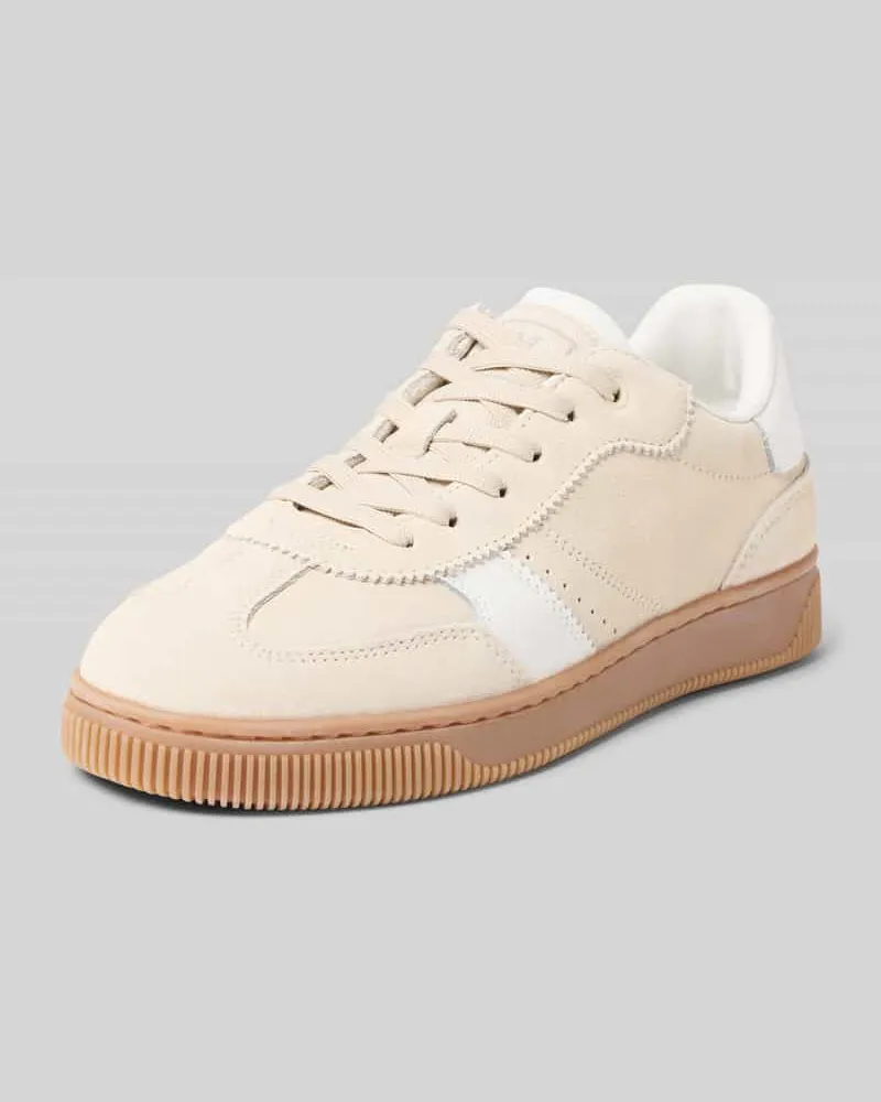 Marc O'Polo Low Top Sneaker aus echtem Leder Sand