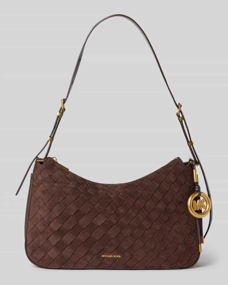 Michael Kors Handtasche aus echtem Leder Modell 'NOLITA Dunkelbraun