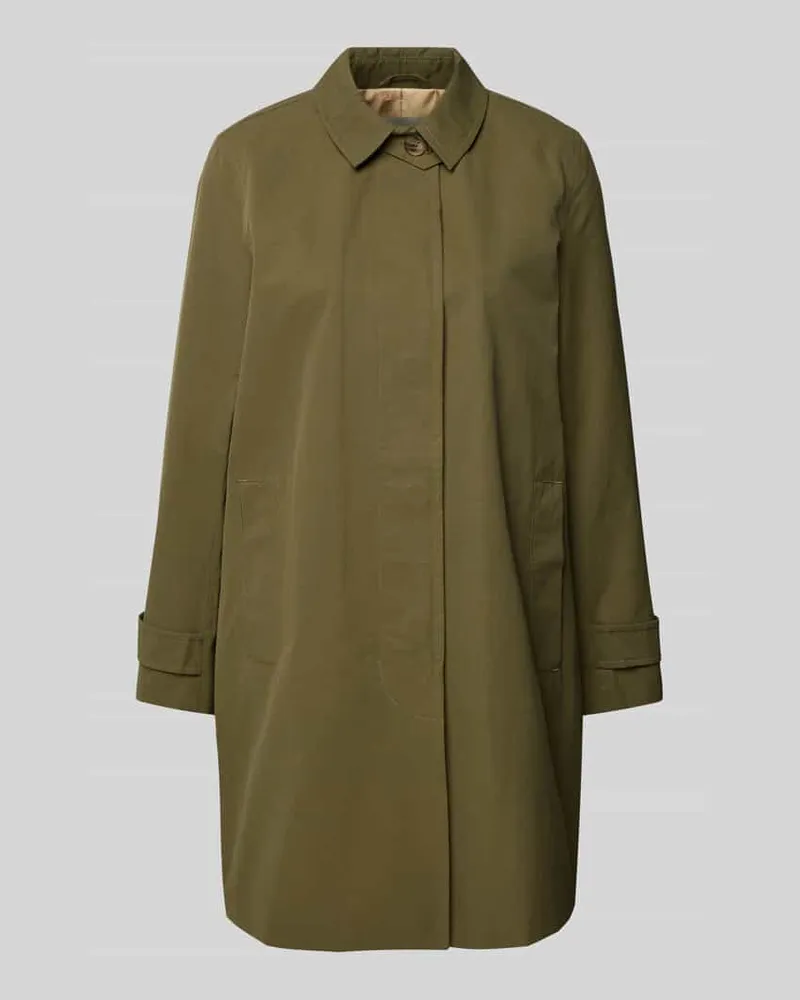 Gant Mantel mit Leistentaschen Khaki