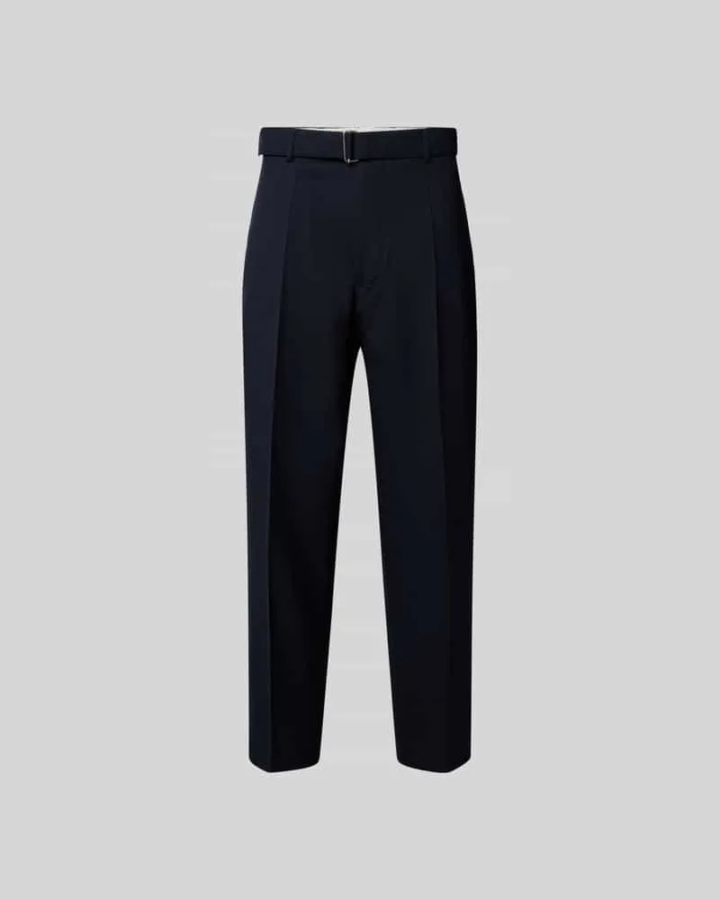Officine Generale Stoffhose mit Gesäßtaschen Dunkelblau