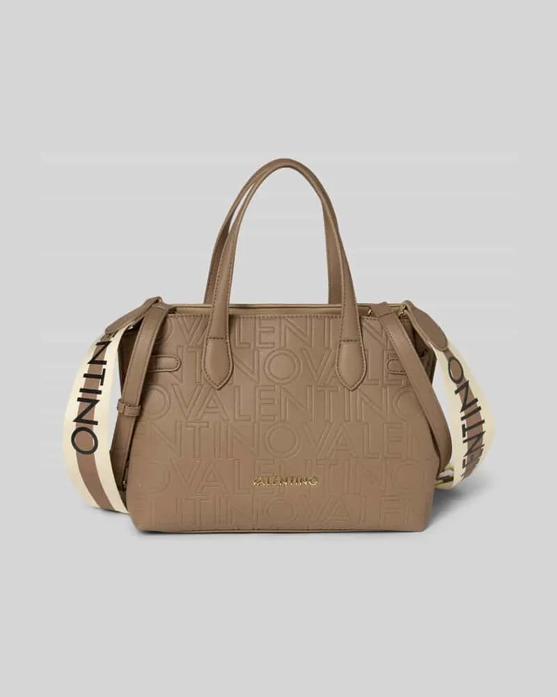 Valentino Garavani Handtasche mit Logo-Muster Modell 'PANSY Taupe