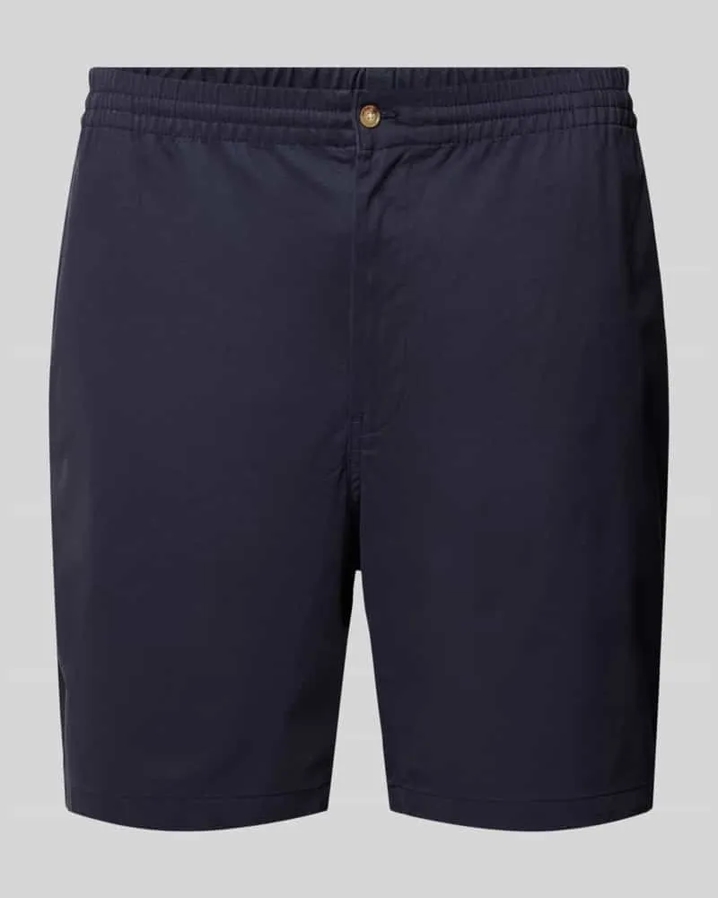 Ralph Lauren PLUS SIZE Shorts in unifarbenem Design Marine