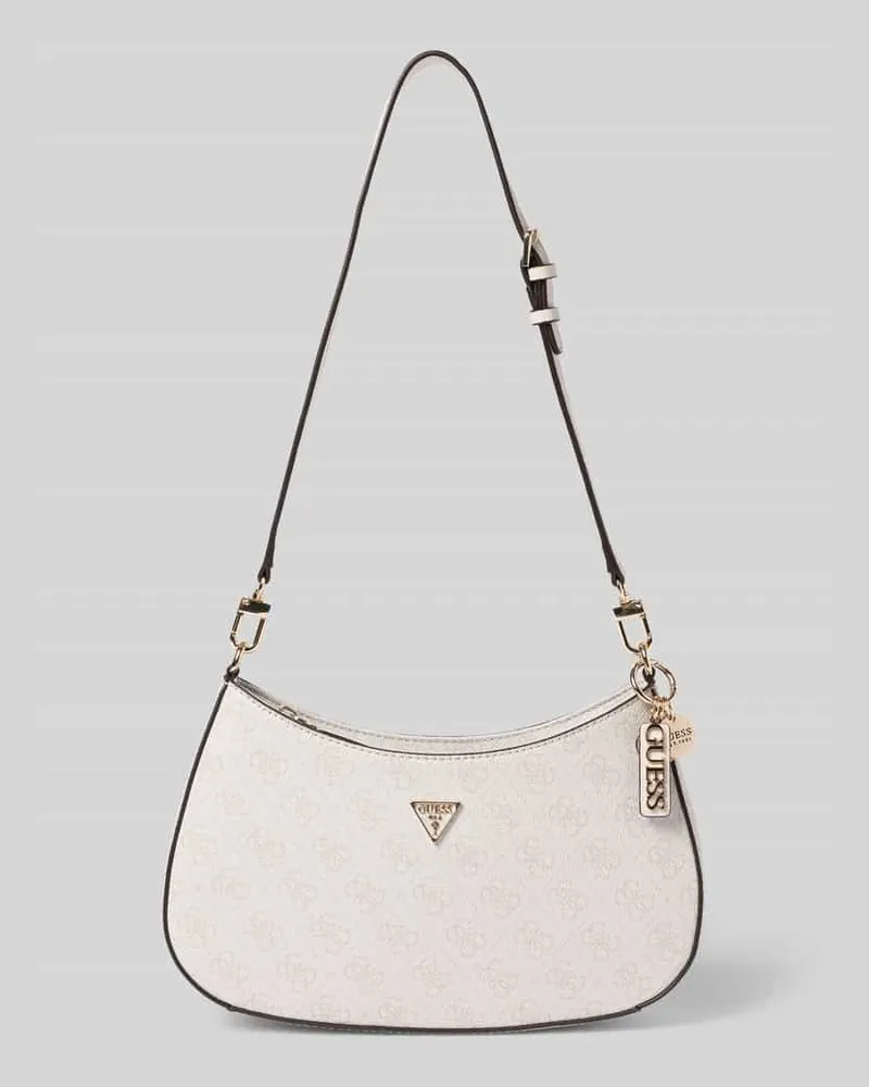 Guess Shoulder Bag mit Logo-Detail Modell 'Noelle Weiss