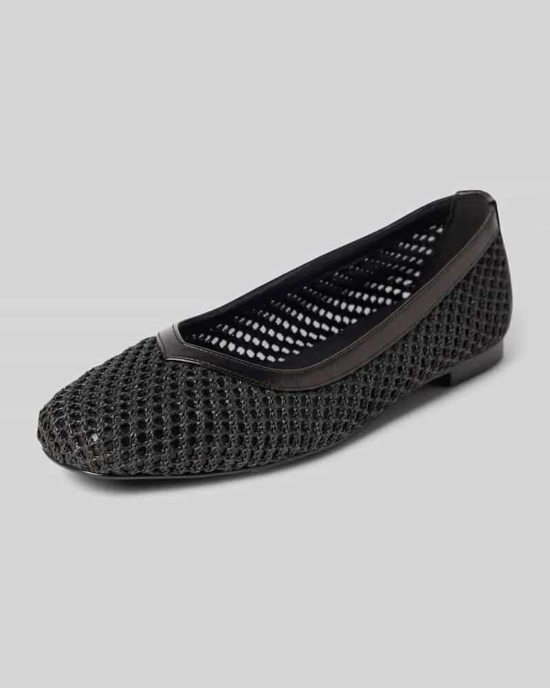Marc Cain Ballerinas in Flecht-Optik Black