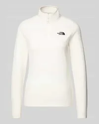 The North Face Sweatshirt mit Stehkragen Modell "Glacier Offwhite