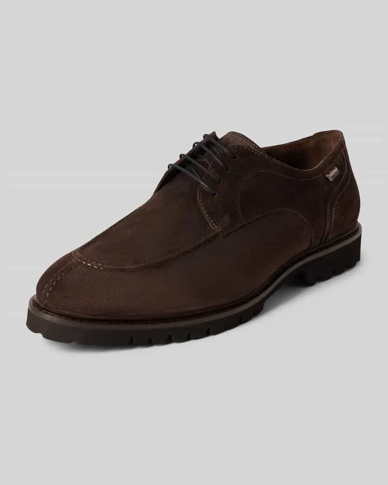 Floris van Bommel Loafer aus echtem Leder Modell 'De Floter Dunkelbraun