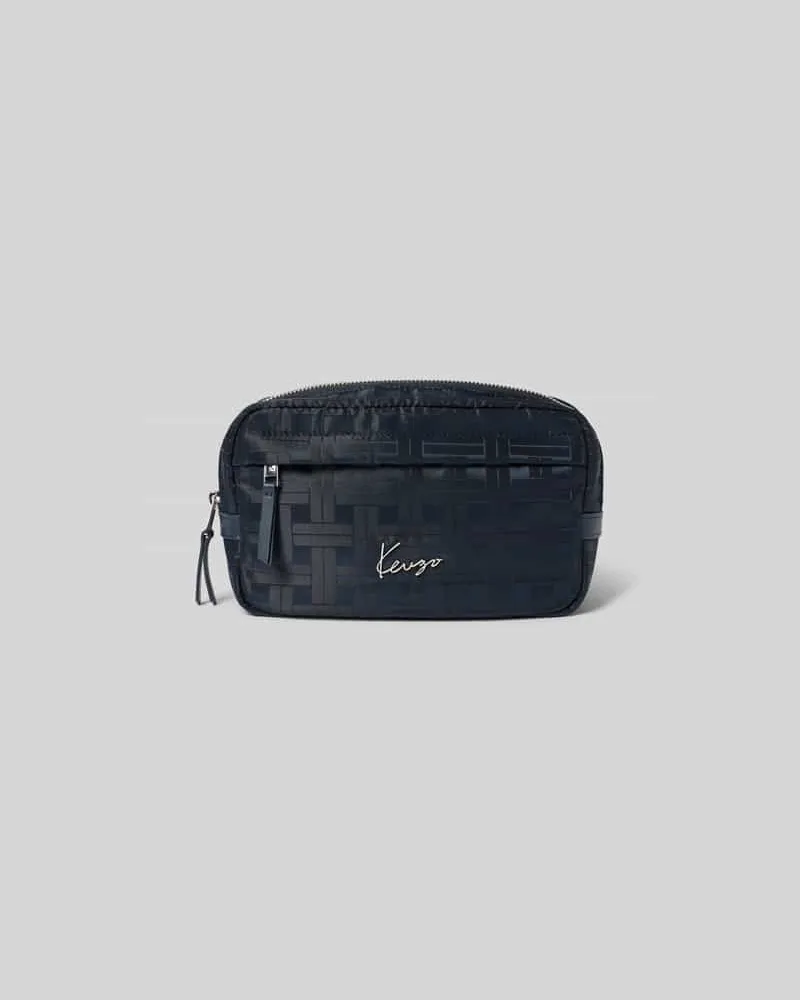 Kenzo Bauchtasche mit Logo-Applikation Dunkelblau