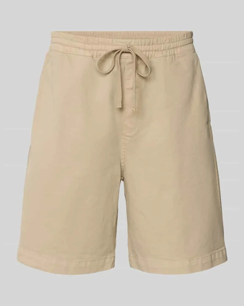 Carhartt WIP Shorts mit elastischem Bund Modell 'Floyde Beige