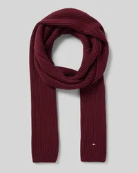 Tommy Hilfiger Schal mit Strukturmuster Bordeaux