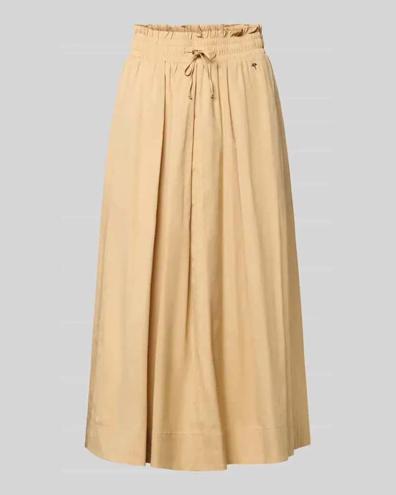 JOOP! Midirock mit elastischem Bund Modell 'Saviana Beige