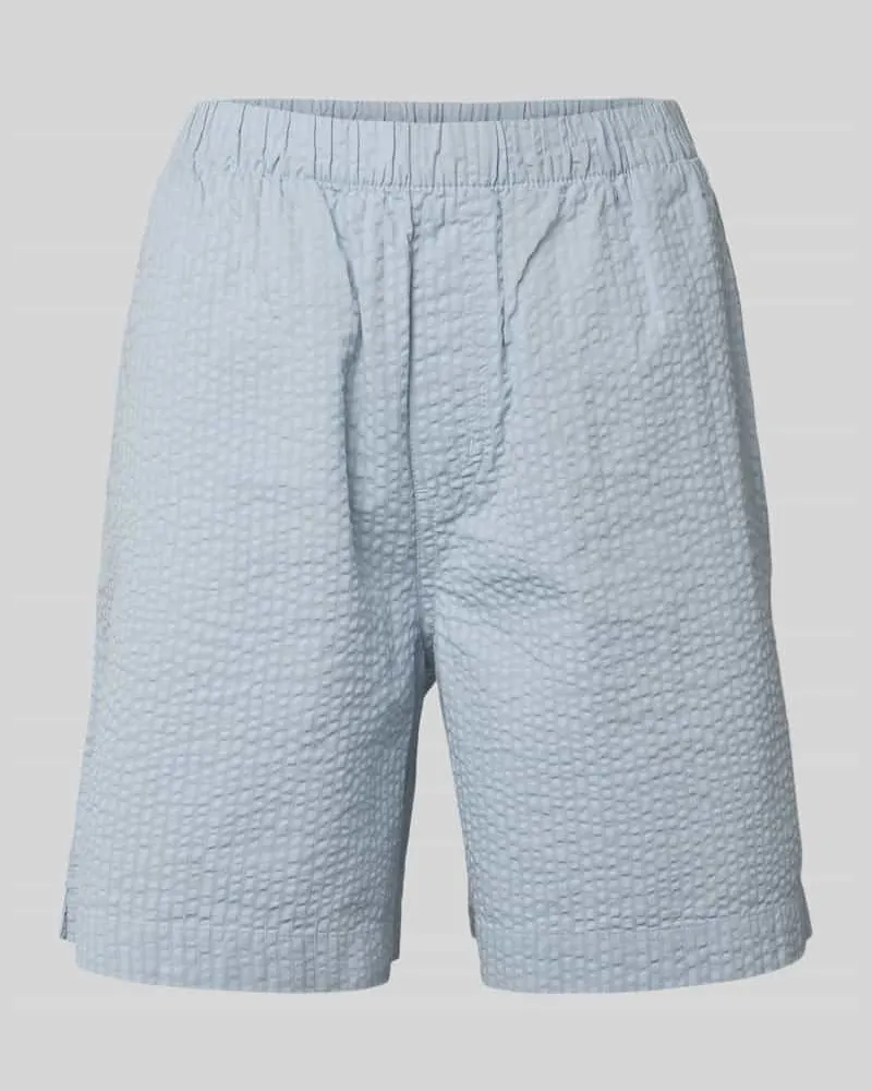 Carhartt WIP Shorts mit elastischem Bund Modell 'Toland Hellblau
