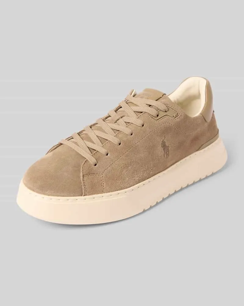 Ralph Lauren Sneaker mit Label-Stitching Mud