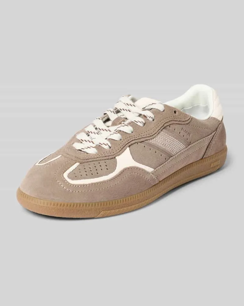 Alohas Sneaker mit Label-Prägung Taupe