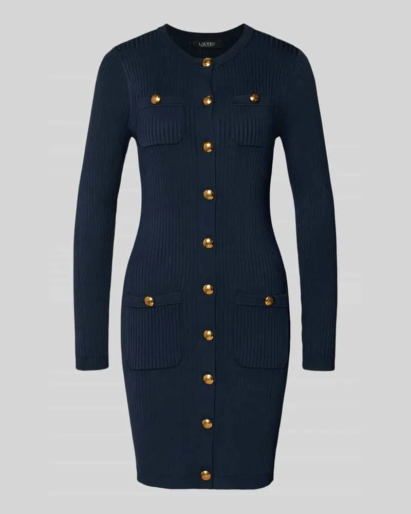 Ralph Lauren Strickkleid aus Viskose-Mix Modell 'CHAYNEN Marine