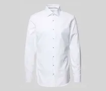 Slim Fit Business-Hemd mit Kentkragen