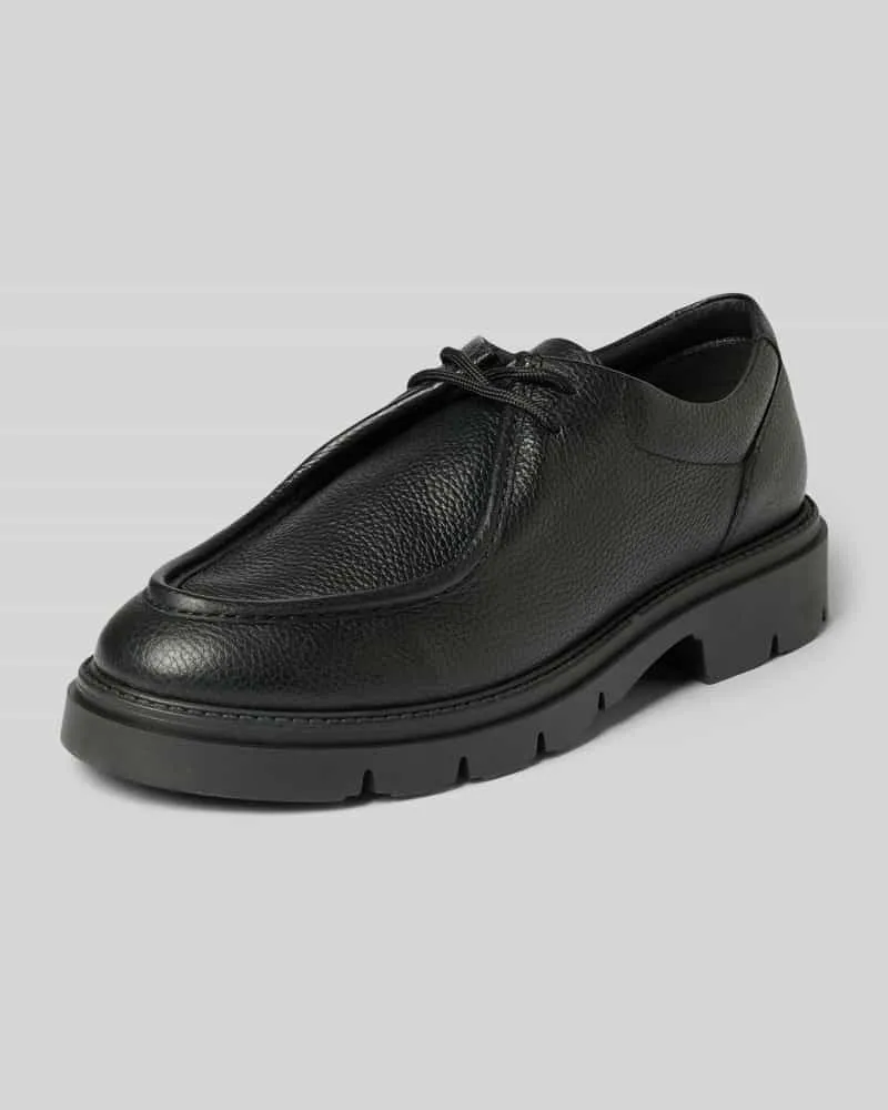 Antony Morato Schnürschuhe aus Leder Modell 'GUNTER Black