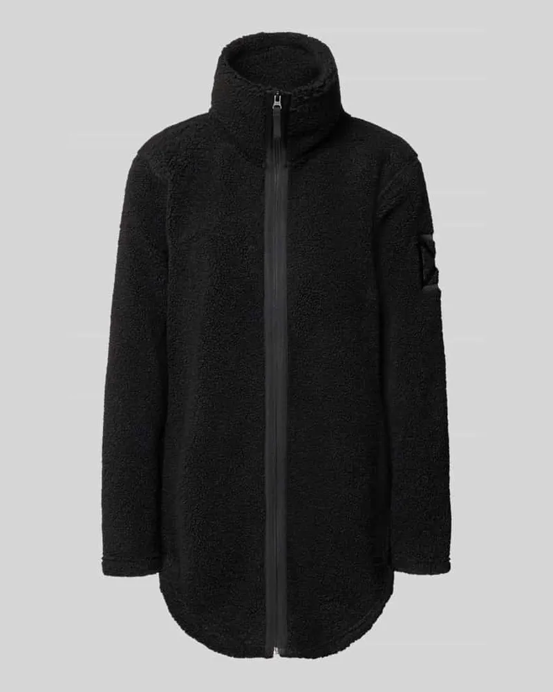 Didriksons 1913 Relaxed Fit Jacke mit Stehkragen Modell 'Umi Black