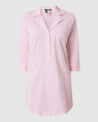 Ralph Lauren Nachthemd mit Polka Dots Rosa