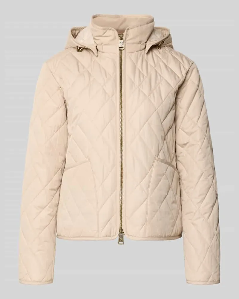 Fuchs Schmitt Steppjacke mit Zweiwege-Reißverschluss Stein