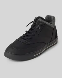 Lloyd Sneaker mit Label-Detail Modell 'ELLISON Black