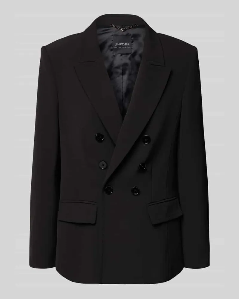 Marc Cain Blazer mit Reverskragen Black