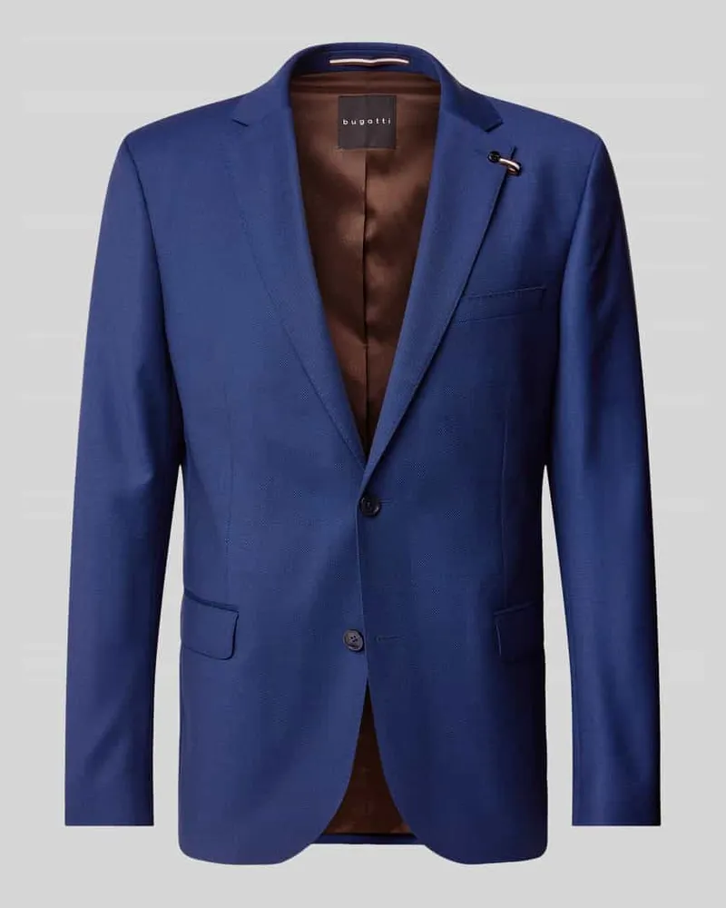 Bugatti 2-Knopf-Sakko mit Reverskragen Royal